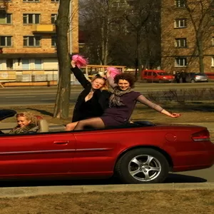 Прогулочный КабриоВояж перед фестивалем Urban Wave 16.04.2011