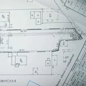 В центре (1.5 км от пл. Ленина) г. Барановичи,  земельный участок 12, 7 