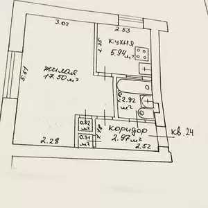 Продам квартиру  г.Минск,  ул.Красина.57 (пос.Сосны)