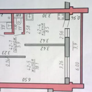 Продам квартиру в г.п. Ушачи. Новый кирпичный дом.