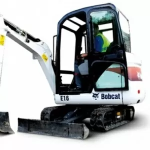 Аренда мини-экскаватора BOBCAT E16