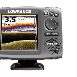 Эхолот для рыбалки с лодки Lowrance Hook 5x