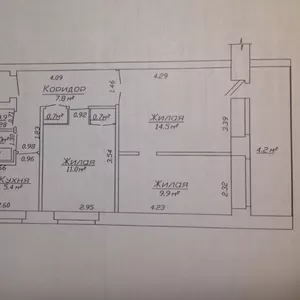 СРОЧНО 3-хкомнатная квартира в центре г. Солигорск