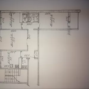 Продам 3-х комнатную квартиру