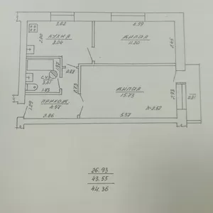 2- комнатная квартира с участком в Витебске недорого