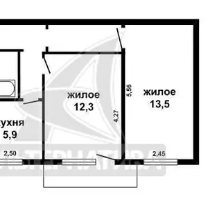 К-комнатная квартира,  г.Брест,  Жукова ул.,  45, 1/44, 2/25, 8/5, 9. w161635