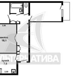 К-комнатная квартира,  г.Брест,  Московская ул. w162555