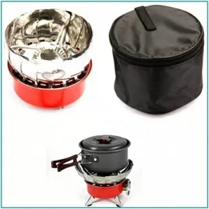 Газовая горелка (плита) Windproof Camping Stove к-203