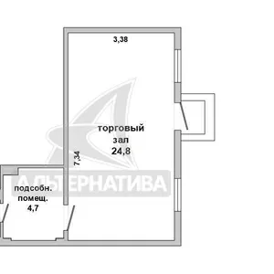 Торговое помещение в собственность в центре города Бреста y190175