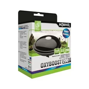 Компрессор OXYBOOST 200 plus (AQUAEL), 2.5w, 2х100л/ч., до 200 литров