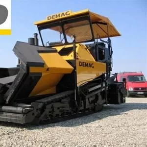 Аренда асфальтоукладчик гусеничный Demag DF140C