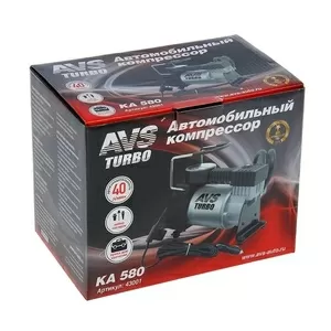 AVS KA580 turbo компрессор автомобильный Новый