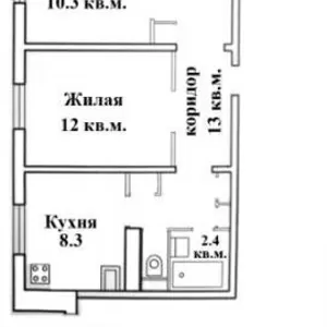 Продам отличную 3-комнатную рядом со ст.м.